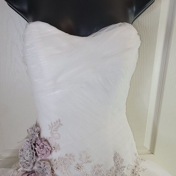 Alfred Angelo Disney Sleeping Beauty 238 Wedding Dress Size 0 - Picture 8 of 14